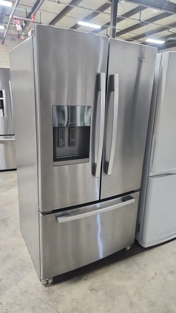 Whirlpool Used 3 Door French Door Refrigerator - Stainless