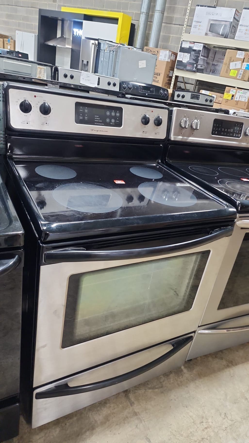Frigidaire Used Electric Range Freestanding – Black Stainless