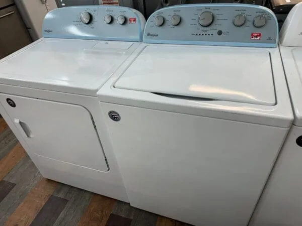 Whirlpool Used Washer Dryer Set - White