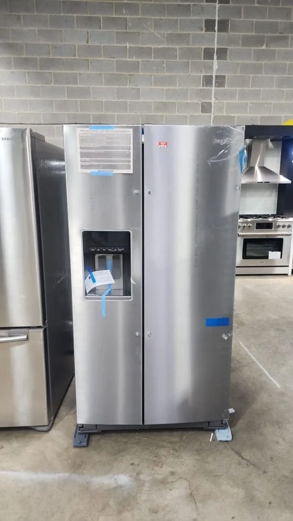 Whirlpool New Open Box Side By Side Refrigerator - Stainless