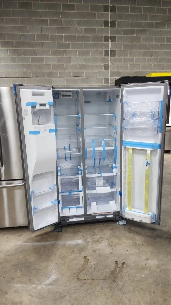 Whirlpool New Open Box Side By Side Refrigerator - Stainless