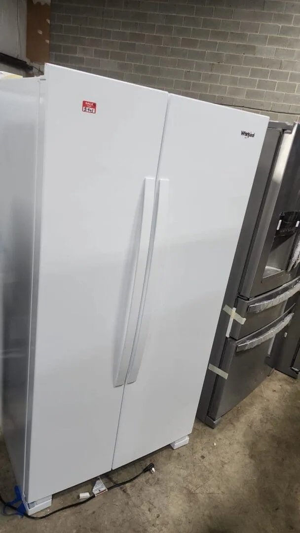 Whirlpool New Open Box Side By Side Refrigerator - White