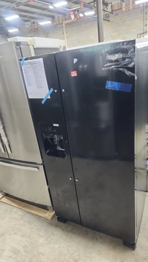 Whirlpool New Open Box Side By Side Refrigerator - Black