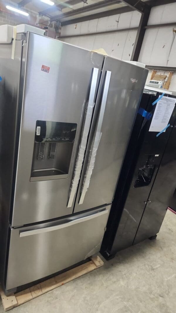 Whirlpool New Open Box 3 Door French Door Refrigerator - Stainless