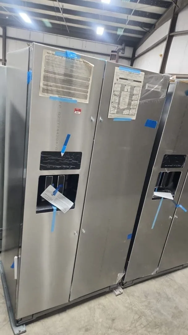 KitchenAid New Open Box Side By Side Counter Depth Refrigerator - Stainless