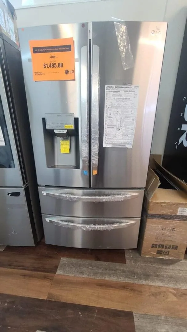 LG New Open Box 3 Door French Door Refrigerator - Stainless