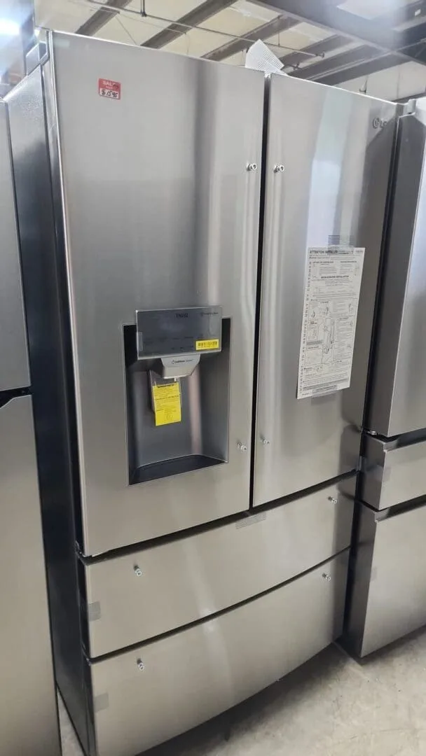 LG New Open Box 36 Inch 4-Door French Door Refrigerator - Stainless
