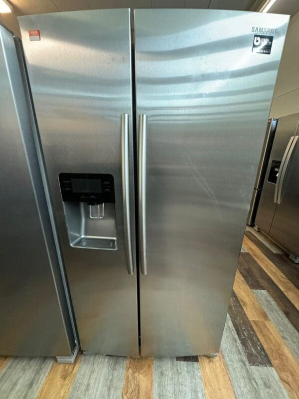 Samsung Refurbished 36 Inch Side by Side Refrigerator - Stainless