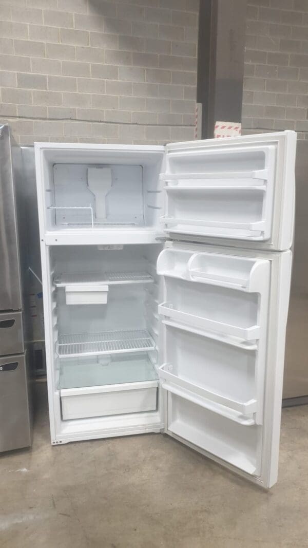 Ikea 28" Wide Used Top Bottom Refrigerator - White