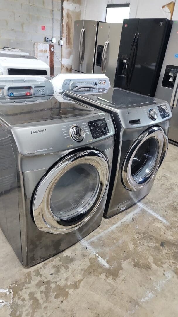 Samsung Used Front Load Washer Dryer Set