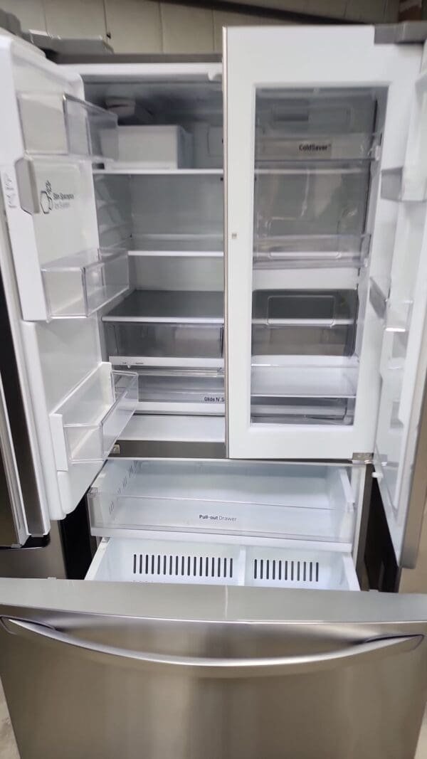 Samsung Refurbished 3 Door French Door Refrigerator - Stainless