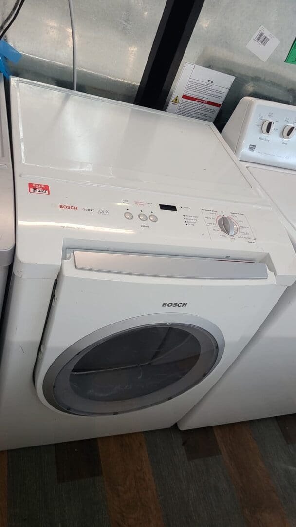 Bosch Used Front Load Dryer – White