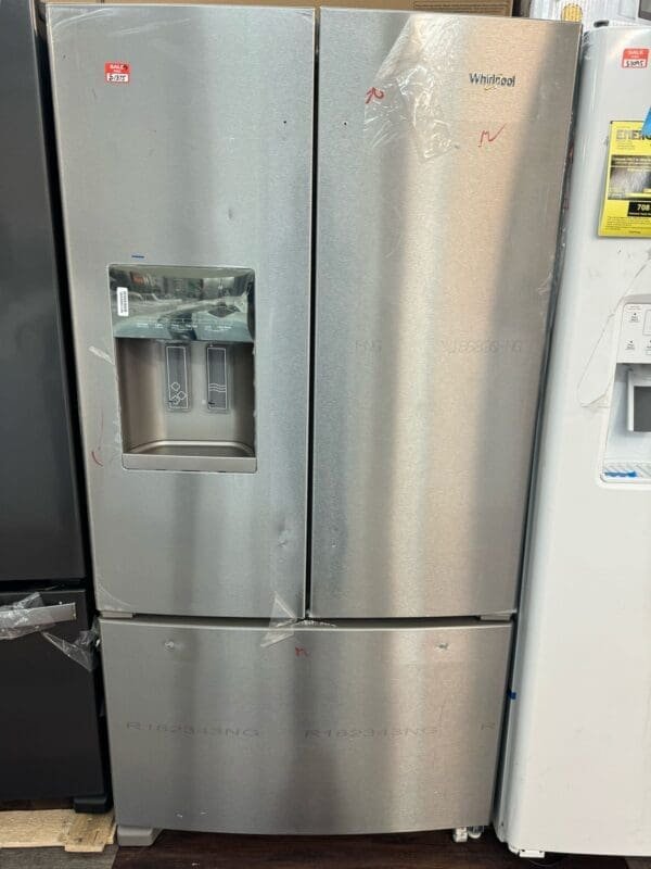 Whirlpool New French 3 Door Refrigerator - Stainless