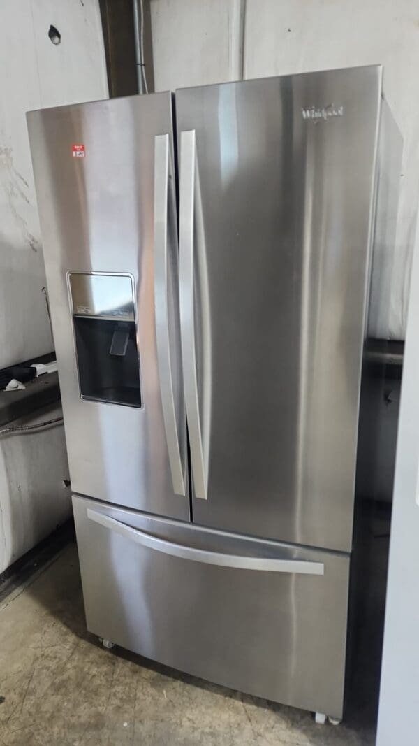 Whirlpool 3-Door French Door Refrigerator (Refurbished) – Stainless Steel