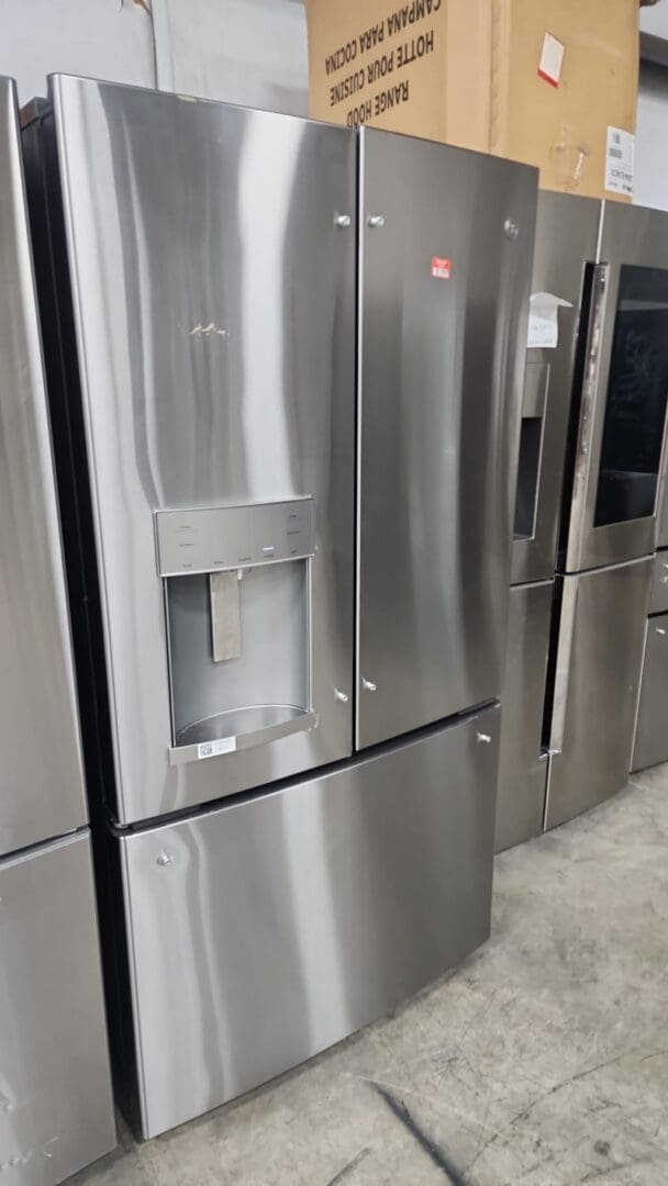 GE New 27.7 Cu. Ft. French-Door Refrigerator – Stainless