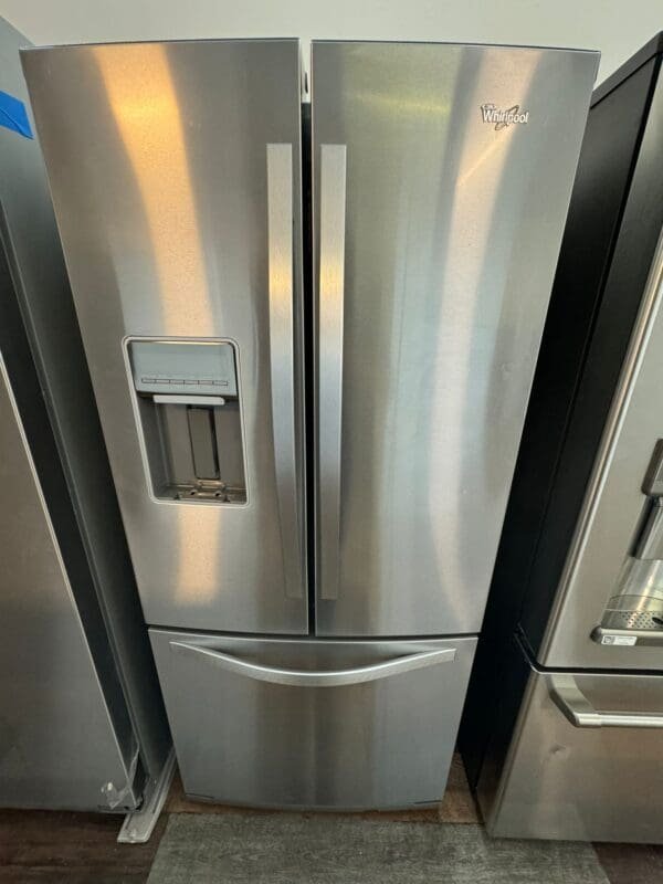 Whirlpool Like New 3 Door French Door Refrigerator