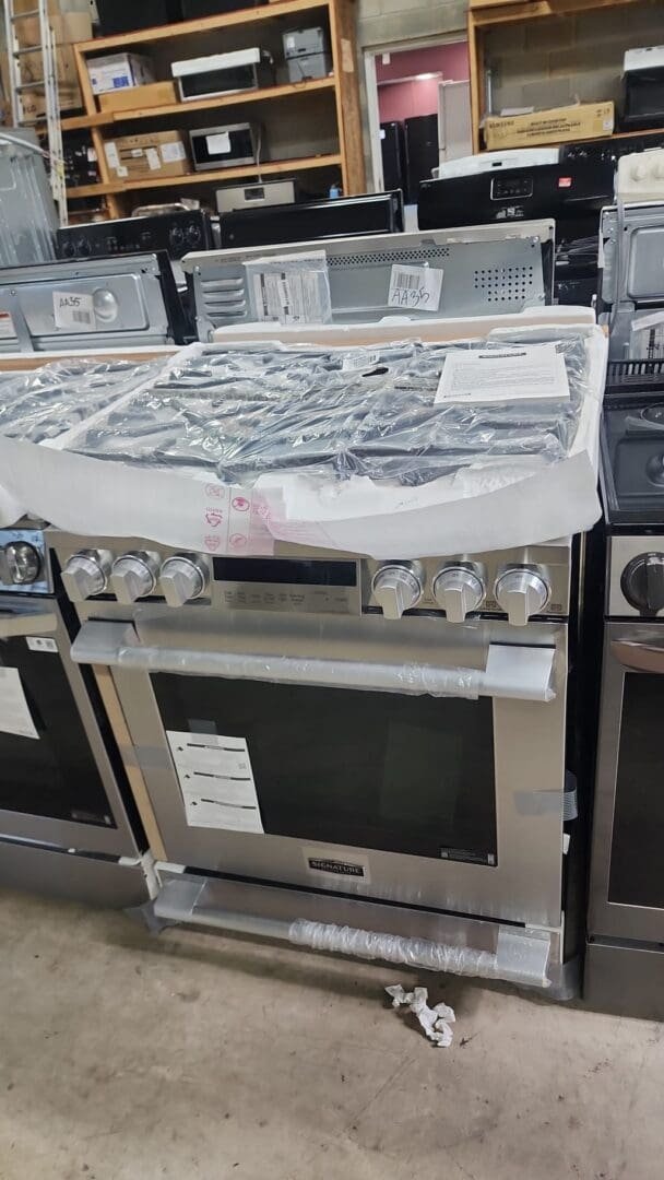 LG Signature New Open Box Gas Range Slide In