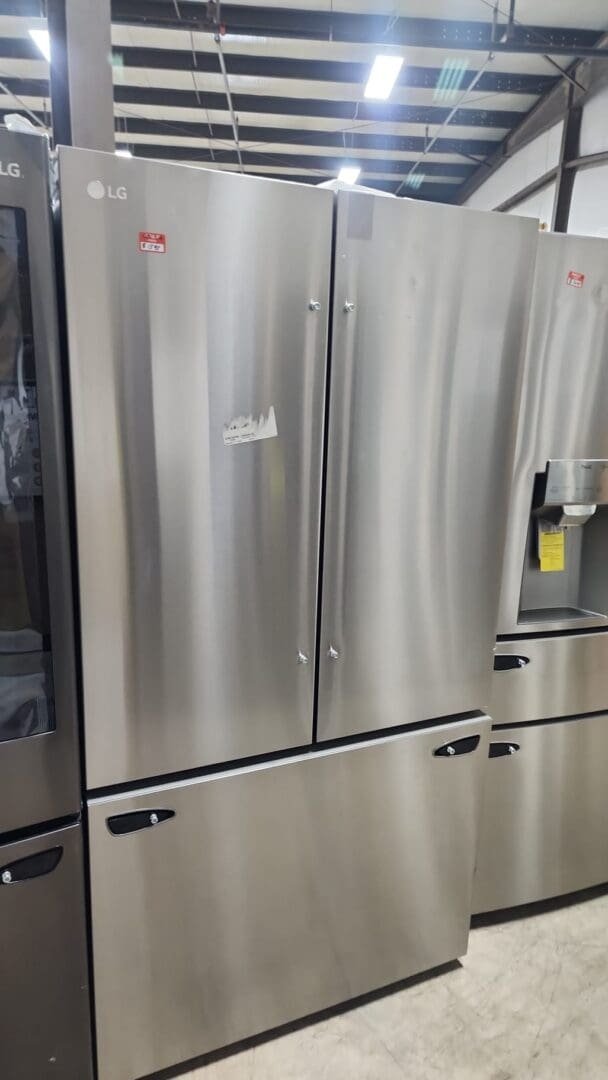 LG New 3 Door French Door Refrigerator - Stainless