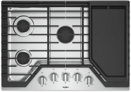 Whirlpool New WCG97US0HS 30″ Gas Cooktop (In Box)