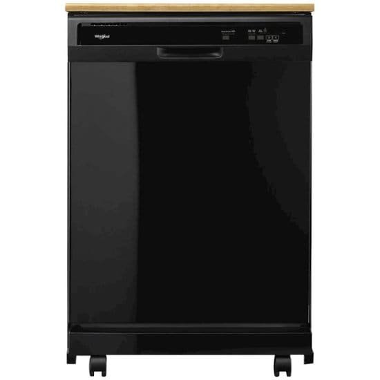 Whirlpool WDP370PAHB2 – 24″ Portable Dishwasher