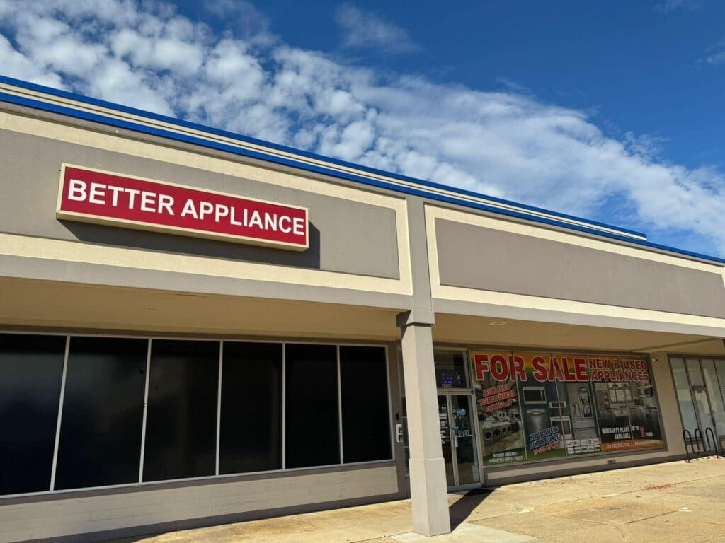 Scratch and dent appliances