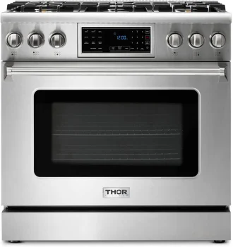 Thor Kitchen TRG3601 36 Inch Freestanding Professional Gas Range