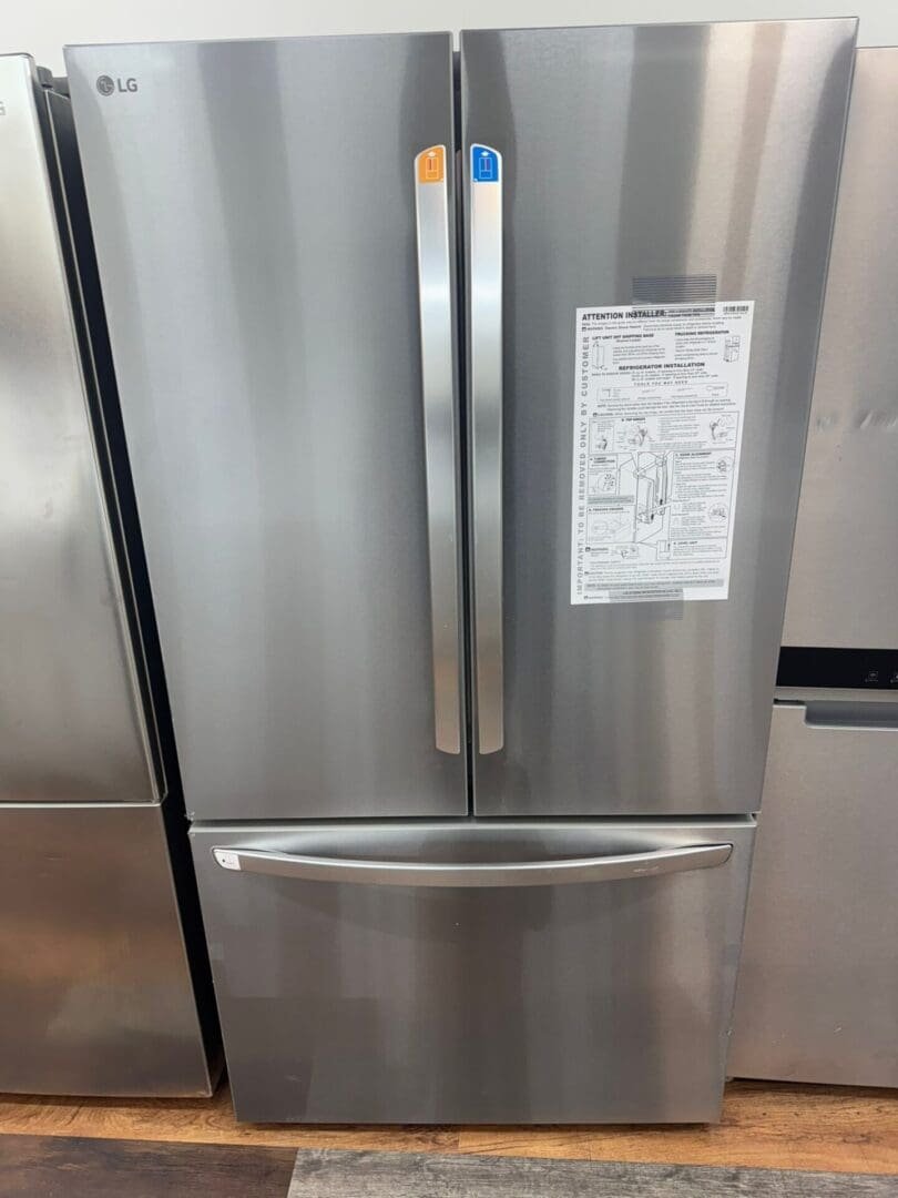 LG New Open Box 3 Door French Door Refrigerator – Stainless