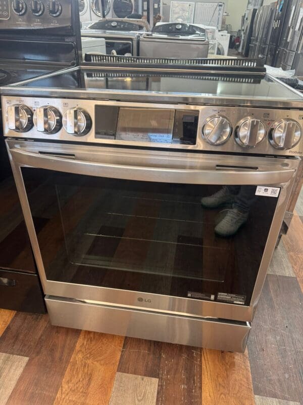 LG 30" New Open Box Scratch and Dent Electric Range With Air Fry