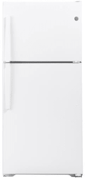 GE GTS22KGNRWW 33 Inch Top Freezer Refrigerator