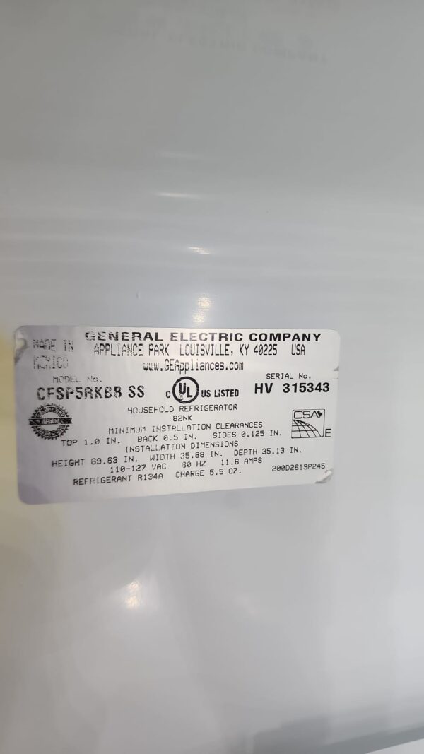 Cafe CFSP5RKBSS 25.1 cu. ft. French Door Refrigerator - Image 2