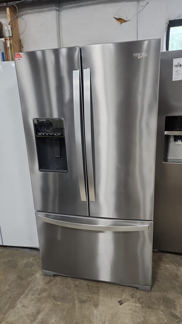 Whirlpool Refurbished WRF757SDHZ 36 Inch French Door Refrigerator - Image 3