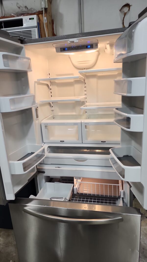 KitchenAid Used KFCS22EVMS French Door Counter Depth Refrigerator - Image 2