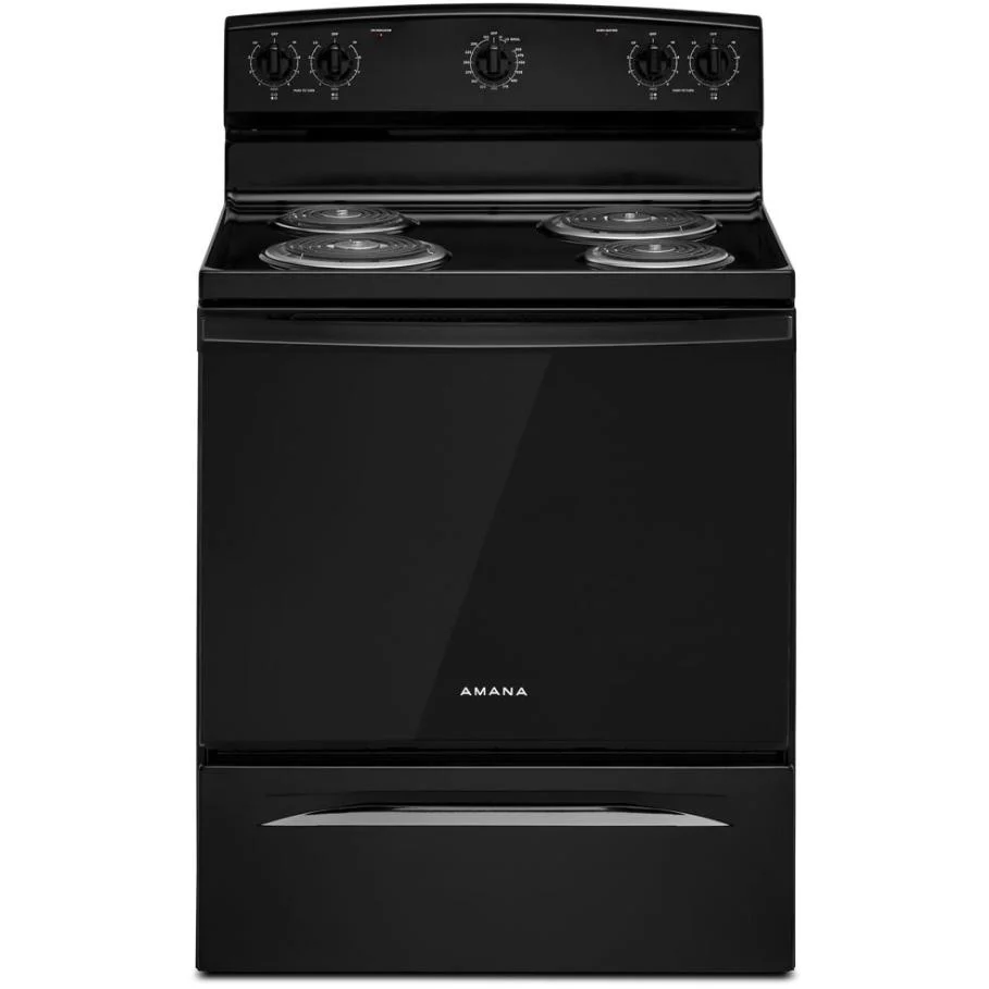Amana New ACR4203MNB 30″ Electric Range
