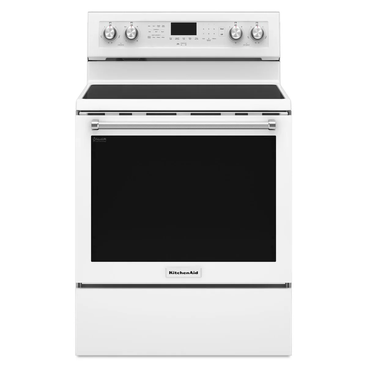 KitchenAid New KFEG500EWH – 30″ Electric Convection Range