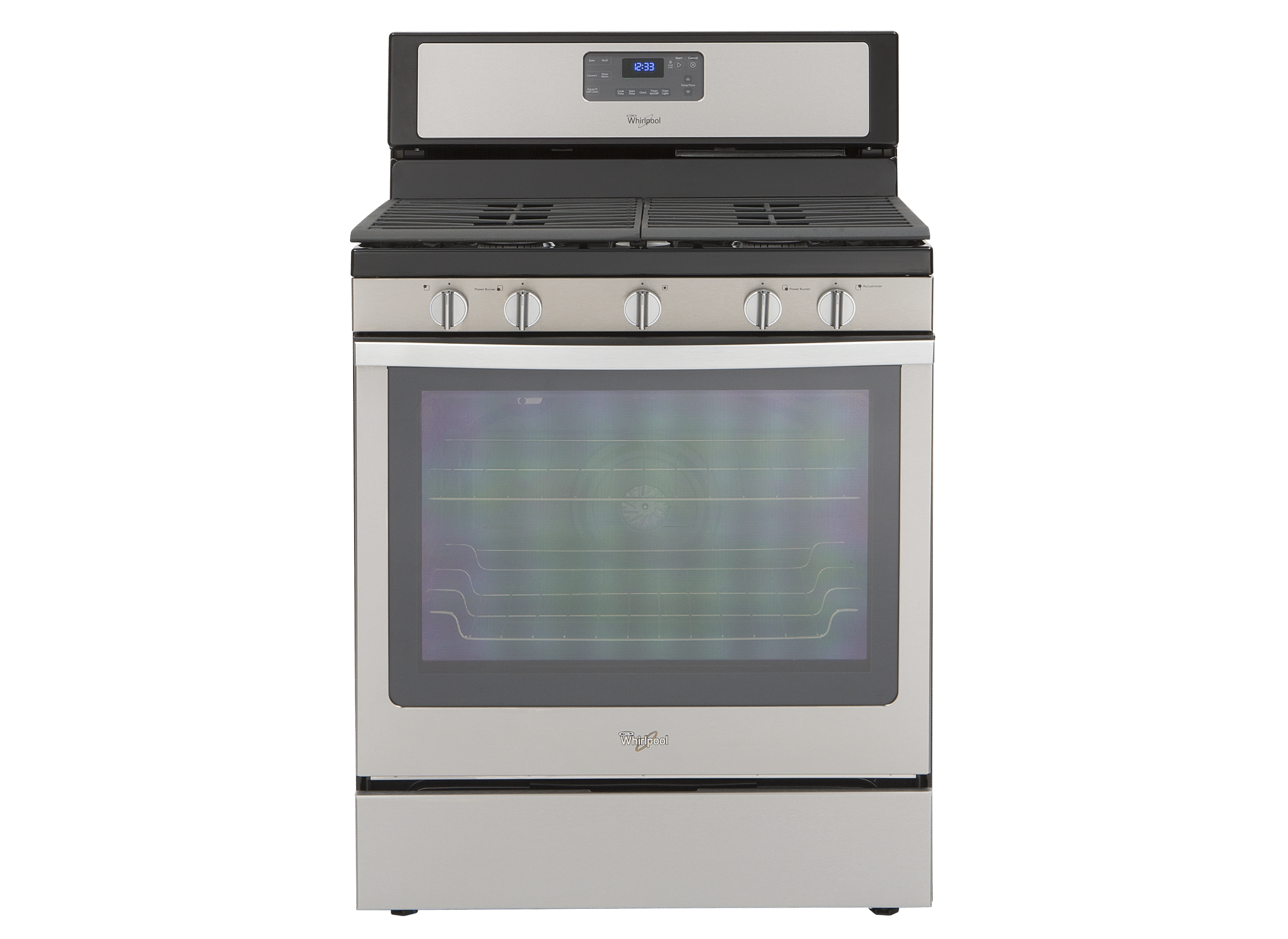 Whirlpool Used WFG540H0ES 30″ 5‑Burner Gas Range
