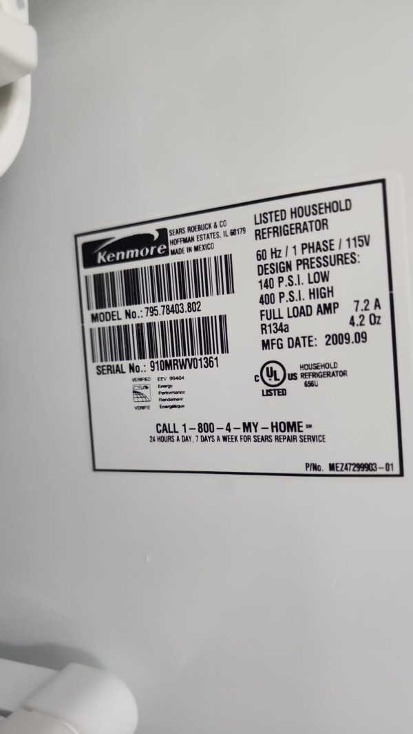 Kenmore Refurbished French Door Refrigerator - Image 6