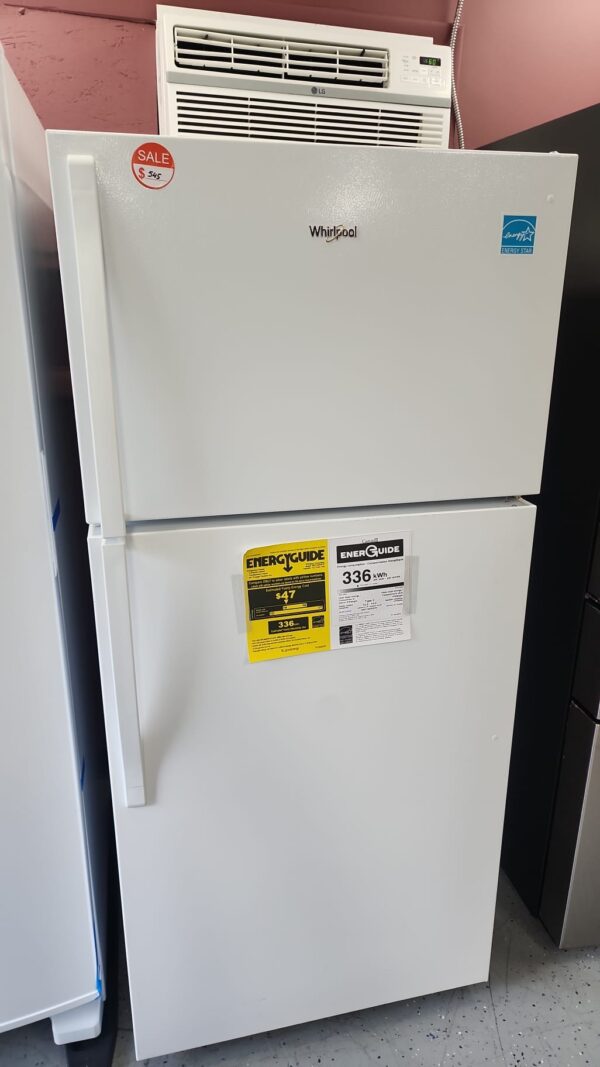 Whirlpool WRT134TFDW – 14.3 cu ft Top-Freezer Refrigerator - Image 2