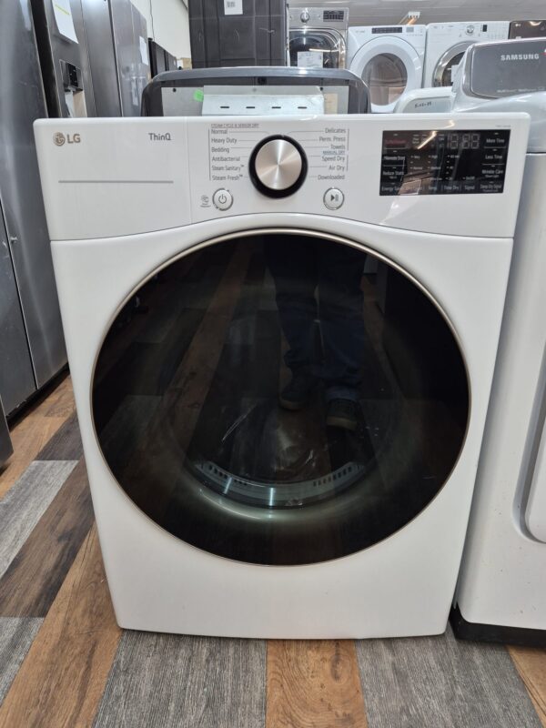 LG New DLGX4001W – 7.4 cu ft Smart Gas Dryer - Image 2