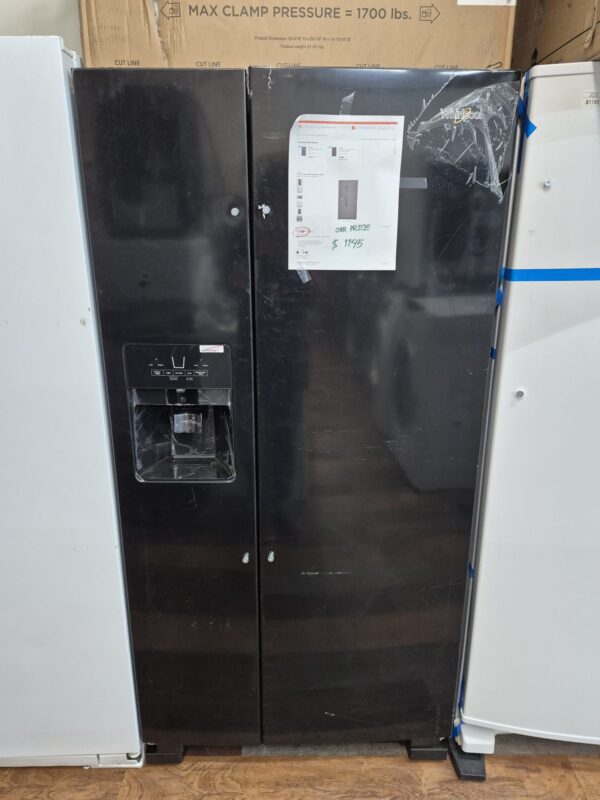 Whirlpool WRS321SDHB10 – 21.4 cu ft  Side‑by‑Side Refrigerator - Image 2