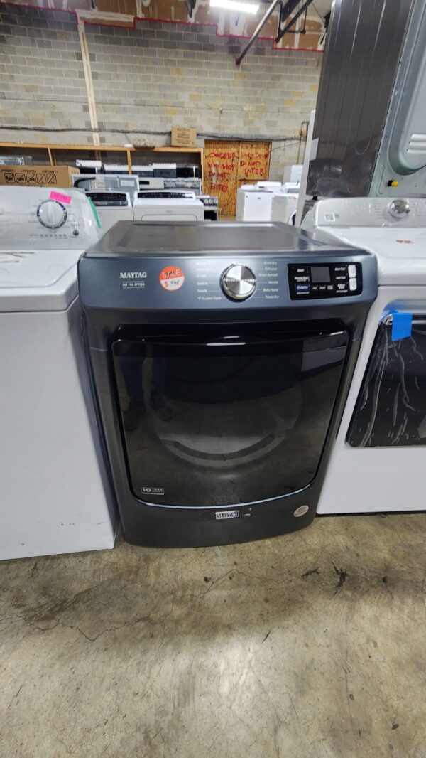 Maytag MED7020RF 27 Inch Smart Pet Pro Front Load Electric Dryer - Image 2