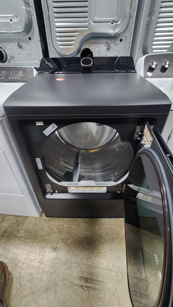 LG New DLGX8601BE 27 Inch Top Load Gas Dryer - Image 3