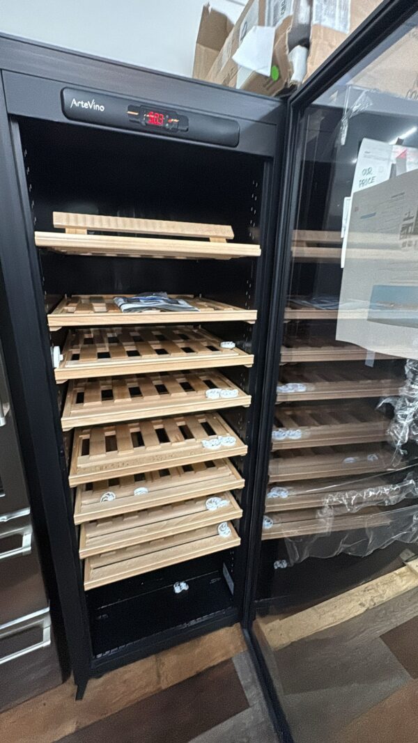 Artevino III by EuroCave 200 Bottle Free Standing Wine Cellar with Display Shelf - Image 3