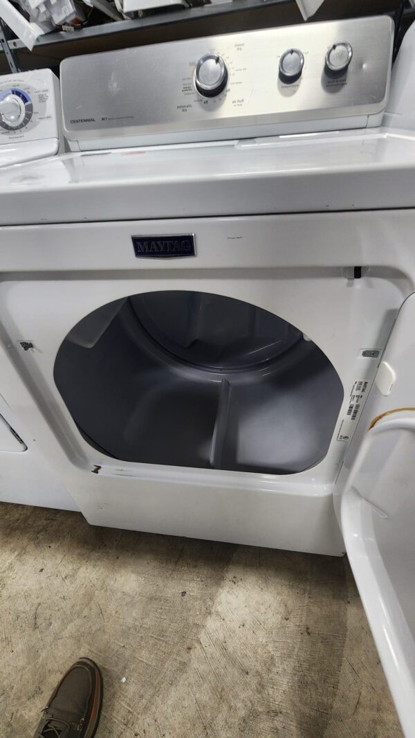 Maytag MEDC215EW0 7.0 cu ft Front-Load Electric Dryer - Image 3