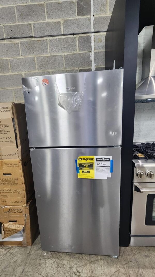 Whirlpool WRT318FZDM 30 Inch Top Freezer Refrigerator - Image 2