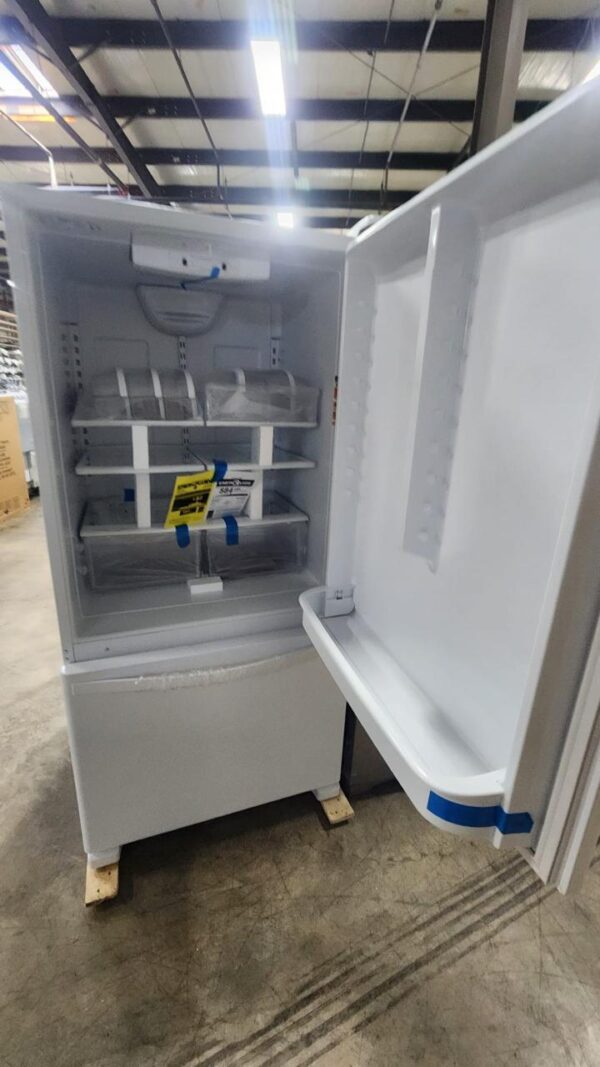 Whirlpool WRB322DMBM– 22.1 cu ft Bottom‑Freezer Refrigerator - Image 3