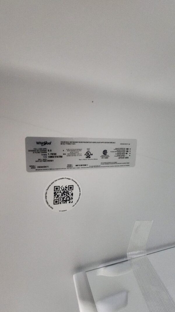 Whirlpool WRT318FZDM 30 Inch Top Freezer Refrigerator - Image 5