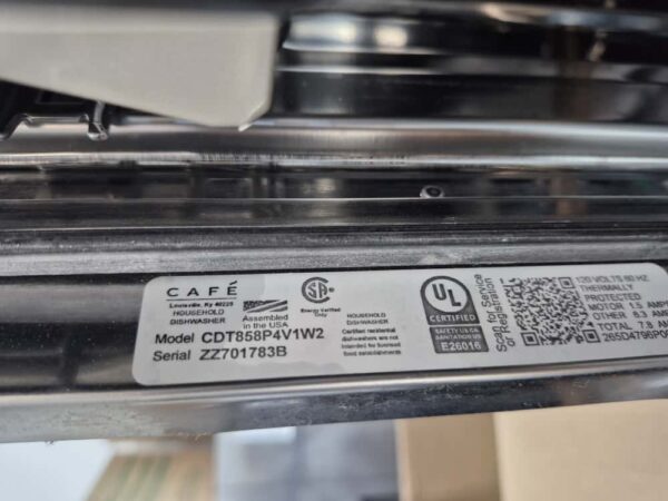 Café CDT858P4V1W2 – 24″ Fully Integrated Smart Dishwasher - Image 4